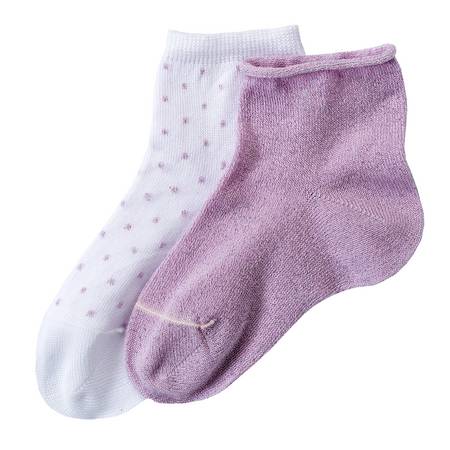 Носки (2 пары) Pink & Gray