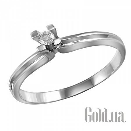 Кольцо Золотое кольцо с бриллиантом, 18