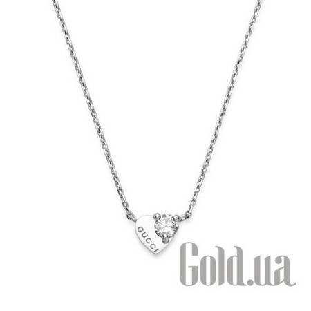 Колье Золотое колье с бриллиантом