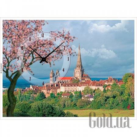 Настенные часы Настенные часы 3C-79-70x50-W