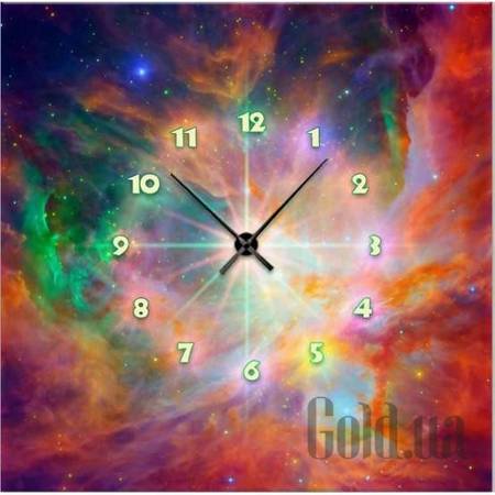 Настенные часы Настенные часы 1C-240-45x45-W