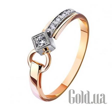 Кольцо Золотое кольцо с бриллиантами, 15