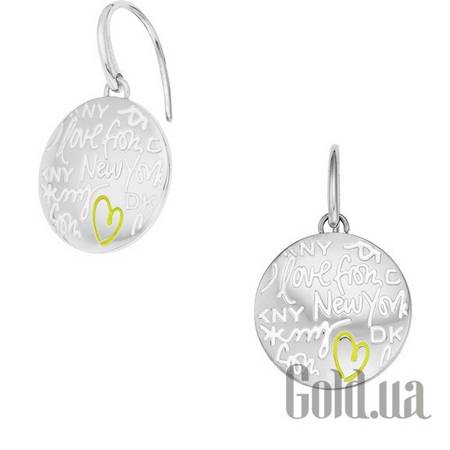 Серьги с подвесками Стальные серьги