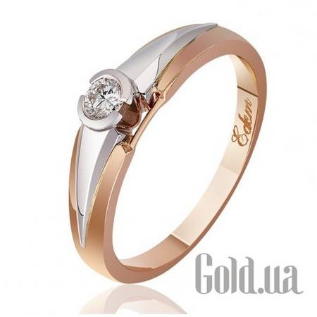 Кольцо Золотое кольцо с бриллиантом, 19