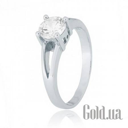 Кольцо Серебряное кольцо с куб. цирконием, 15.5