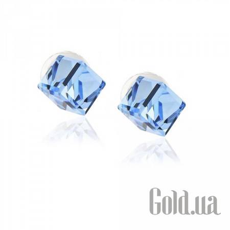 Пусеты (гвоздики) Серьги с кристаллами Swarovski