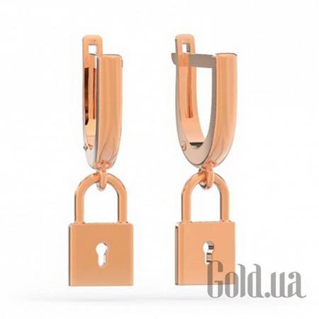 Серьги с подвесками Золотые серьги