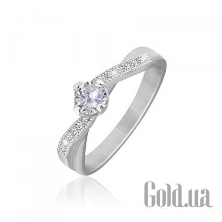 Кольцо Silvex925 Серебряное кольцо с куб. циркониями, 18