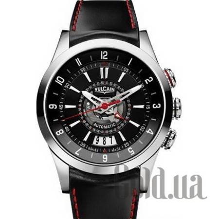 Швейцарские часы Revolution Dual -Time Auto Steel black dial 42mm 210130.196LF/BKCR