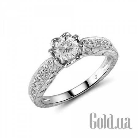 Кольцо Золотое кольцо с бриллиантами , 17