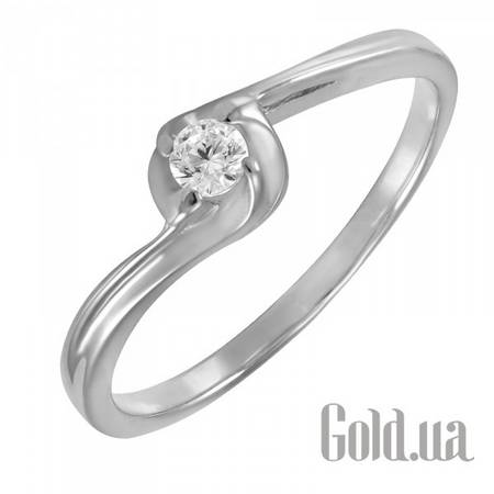 Кольцо Золотое кольцо с куб. цирконием, 17