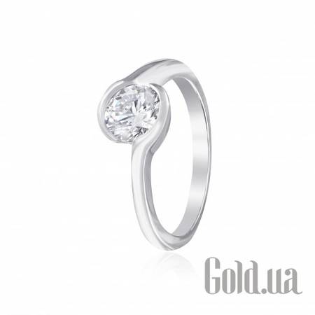 Кольцо Серебряное кольцо с Swarovski Zirconia, 18.5