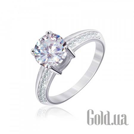 Кольцо Silvex925 Серебряное кольцо с куб. циркониями, 18.5