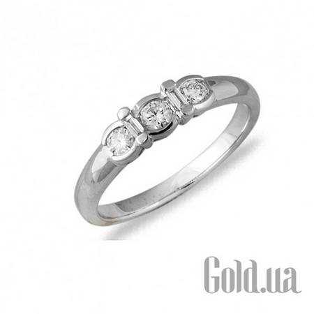 Кольцо Золотое кольцо с бриллиантами, 17