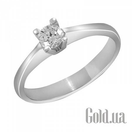 Кольцо Золотое кольцо с бриллиантом, 16.5