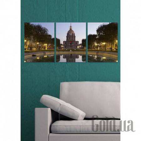 Настенные часы Настенные часы W-3P-3040-C01-00007-T