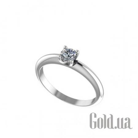 Кольцо Золотое кольцо с бриллиантом, 18.5