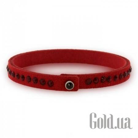 Женский браслет Женский браслет из искусств. замши с кристаллами Swarovski