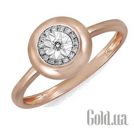 Кольцо Золотое кольцо с бриллиантами, 17