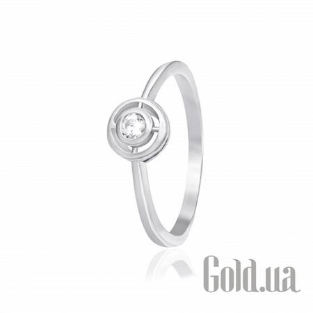 Кольцо Серебряное кольцо с Swarovski Zirconia, 18.5