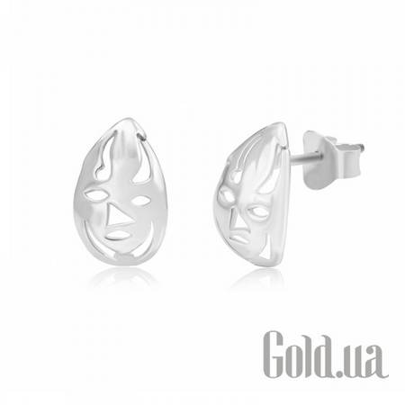 Серьги-гвоздики Серебряные серьги