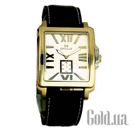 Швейцарские часы 4492.1.1069 stainless-gilt, pvd, black leather