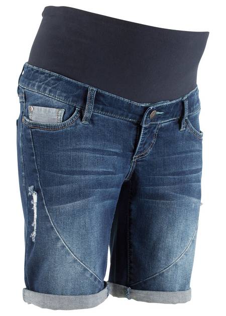 Шорты джинсовые для беременных