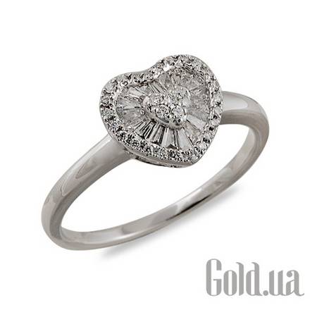 Кольцо Золотое кольцо с бриллиантами, 17