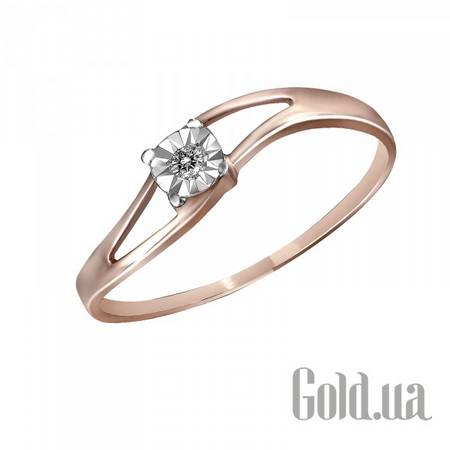 Кольцо Эдем Золотое кольцо с бриллиантом, 18