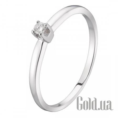 Кольцо Золотое кольцо с бриллиантом, 18