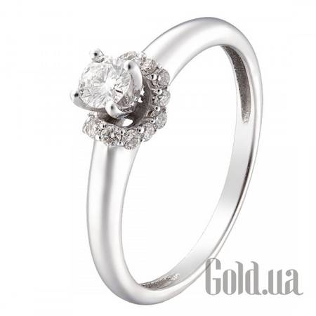 Кольцо Золотое кольцо с бриллиантами, 17