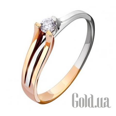 Кольцо Золотое кольцо с бриллиантом, 16