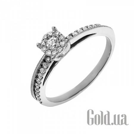 Кольцо Золотое кольцо с бриллиантами, 17