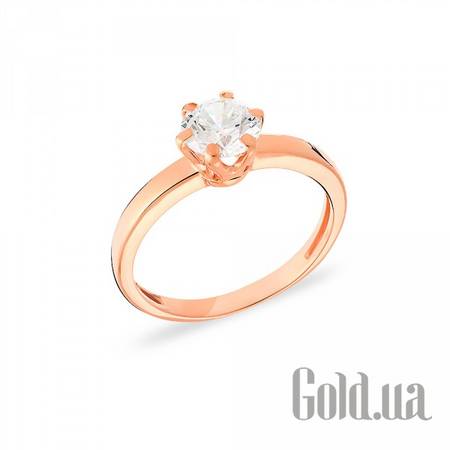 Кольцо Золотое кольцо с куб. цирконием, 18.5