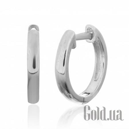 Серьги-кольца Серебряные серьги