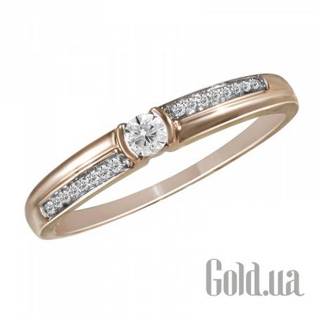 Кольцо Золотое кольцо с бриллиантами, 17