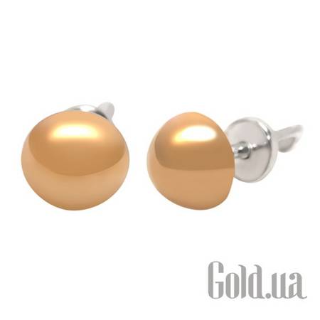 Детские серьги Серебряные серьги в позолоте