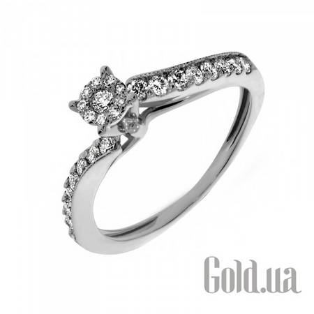 Кольцо Золотое кольцо с бриллиантами, 17