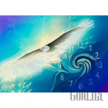 Настенные часы Настенные часы 2C-15-70x50-W