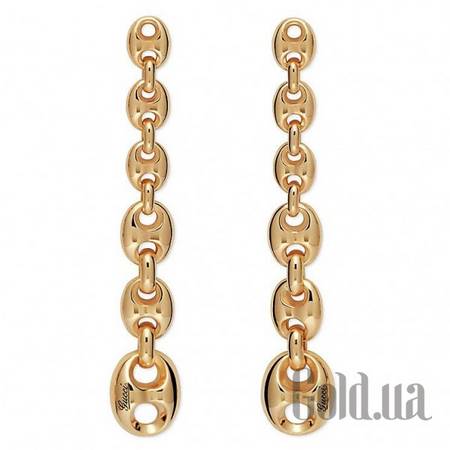 Серьги с подвесками Золотые серьги