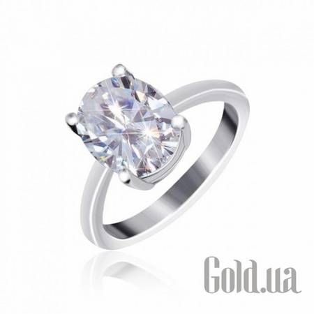 Кольцо Серебряное кольцо с куб. цирконием, 18.5