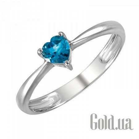 Кольцо Золотое кольцо с топазом, 17