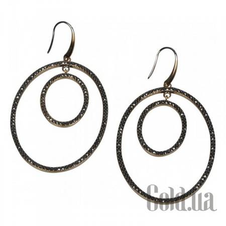 Серьги-кольца Стальные серьги
