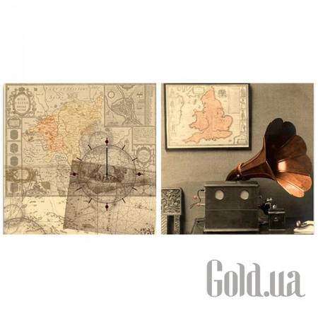 Настенные часы Настенные часы 3C-47-2p-W