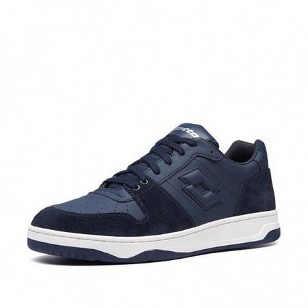 Кроссовки мужские Lotto BASKET LOW NU  DARK BLUE 212070/B00