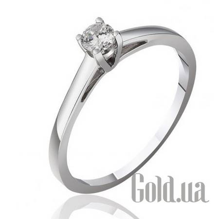 Кольцо Золотое кольцо с бриллиантом, 18