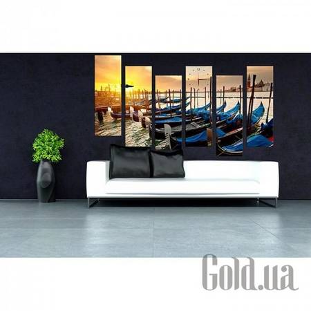 Настенные часы Настенные часы 23C-4-6p-W