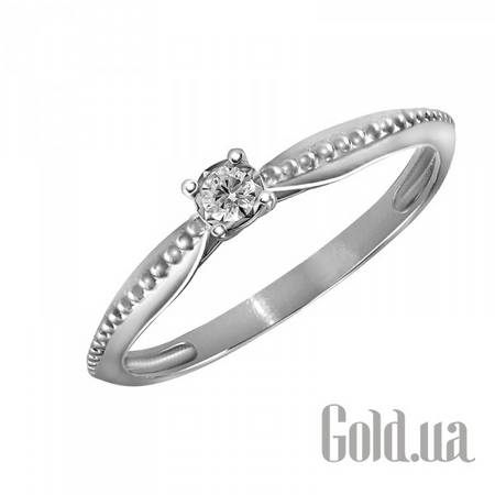 Кольцо Золотое кольцо с бриллиантом, 16.5