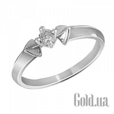 Кольцо Золотое кольцо с бриллиантом, 17