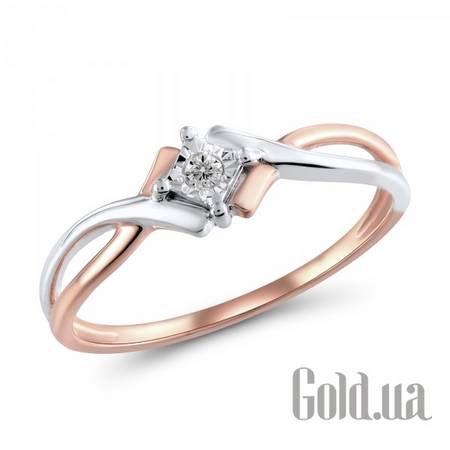 Кольцо Золотое кольцо с бриллиантом, 16